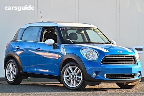 Blue 2014 Mini Countryman SUV COOPER F