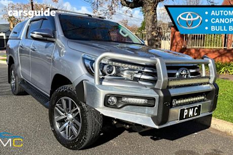 Silver 2016 Toyota Hilux Dual Cab Utility Sr5 (4X4)