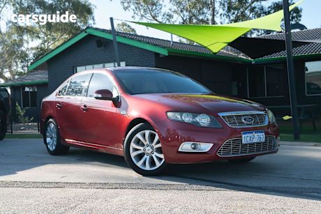 Red 2008 Ford Falcon Sedan G6E R
