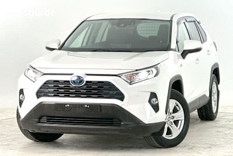 White 2020 Toyota RAV4 SUV GX F