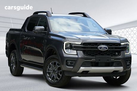 Grey 2024 Ford Ranger Double Cab Pick Up Wildtrak 2.0 (4X4)