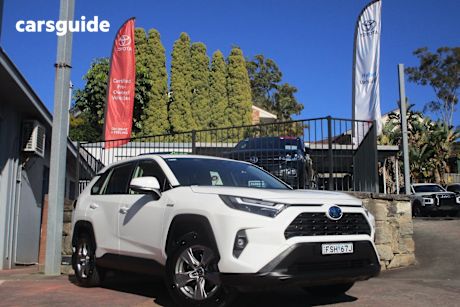 White 2024 Toyota RAV4 SUV GX F