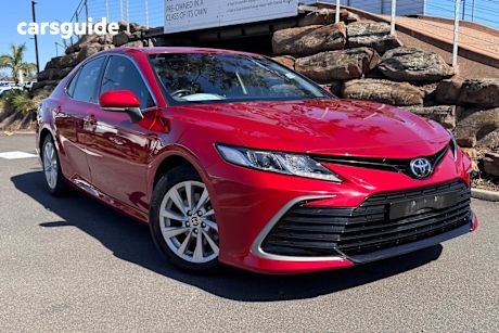 Red 2022 Toyota Camry Sedan ASCENT F