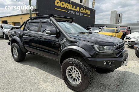 Black 2019 Ford Ranger Ute Tray RAPTOR 4X4