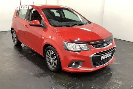 Red 2017 Holden Barina Hatchback Ls