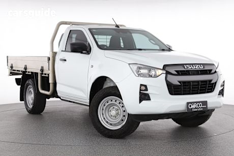 White 2021 Isuzu D-MAX Ute Tray SX HIGH RIDE R