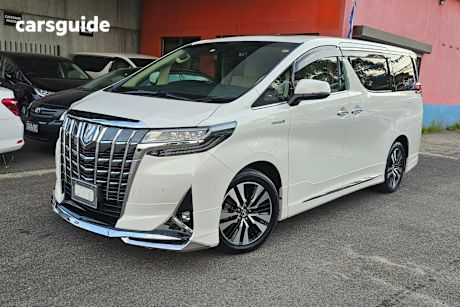 White 2020 Toyota Alphard SUV SR (HYBRID) AYH30
