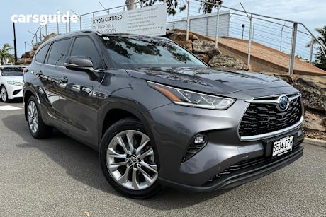 Grey 2021 Toyota Kluger SUV GRANDE 4X4
