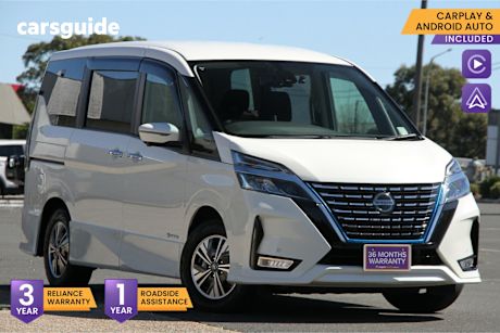 White 2020 Nissan Serena SUV E- POWER (HIGHWAY STAR)