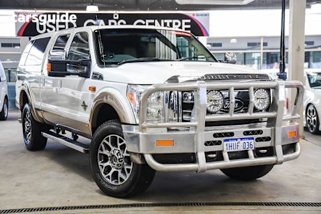 White 2006 Ford F350 Ute Tray XL 4X4