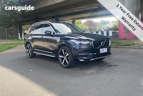 Blue 2016 Volvo XC90 Wagon T6 2.0 Momentum