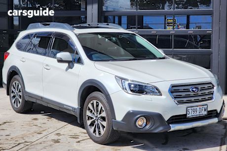 White 2016 Subaru Outback SUV 2.5I PREMIUM 4WD