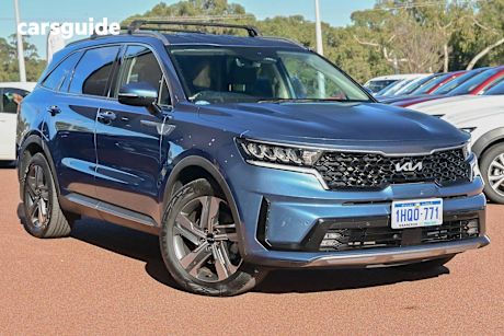 Blue 2022 Kia Sorento SUV SPORT+ 4X4