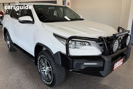 White 2019 Toyota Fortuner SUV GX 4X4