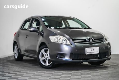 Grey 2010 Toyota Corolla Hatchback Conquest