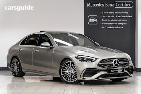 Silver 2022 Mercedes-Benz C-CLASS Sedan C200 R