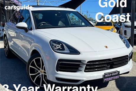 White 2019 Porsche Cayenne SUV S 4X4