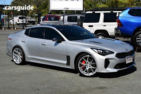 Silver 2020 Kia Stinger Sedan GT R