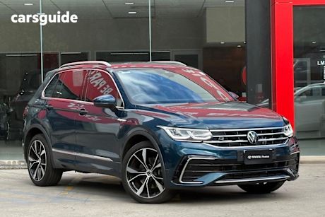 Blue 2023 Volkswagen Tiguan Wagon 162Tsi R-Line