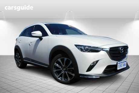 White 2019 Mazda CX-3 Wagon S Touring (Fwd)