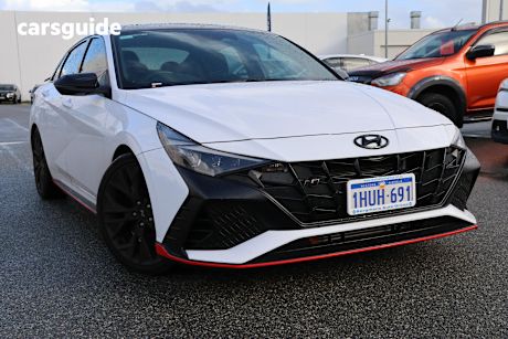 White 2022 Hyundai I30 Sedan N Premium