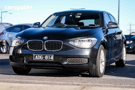 Black 2014 BMW 1 Hatch 116I R