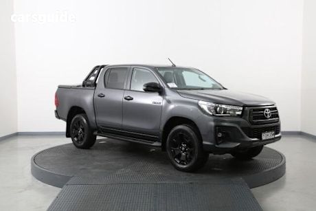 Grey 2018 Toyota Hilux Dual Cab Utility Rogue (4X4)
