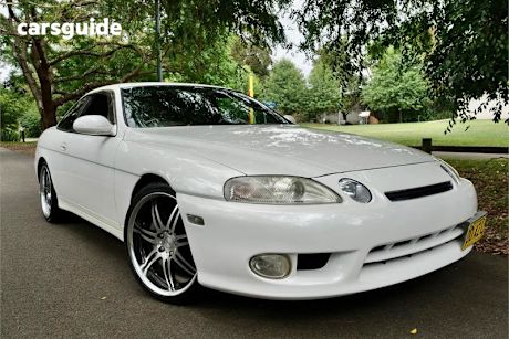 White 1997 Toyota Soarer Coupe Gt Turbo
