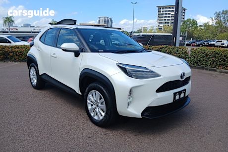White 2021 Toyota Yaris Cross SUV GX F