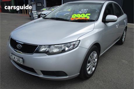 Silver 2010 Kia Cerato Sedan S