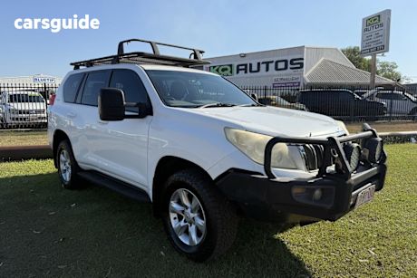 White 2011 Toyota Landcruiser Prado Wagon Gxl (4X4)