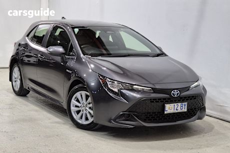 Grey 2023 Toyota Corolla Hatch ASCENT SPORT HYBRID F