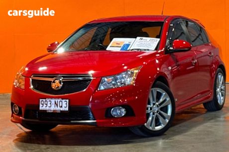 Red 2014 Holden Cruze Hatchback Sri