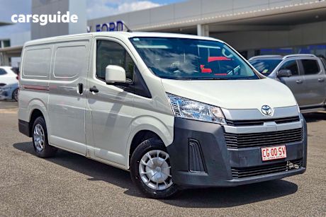 White 2020 Toyota HiAce Commercial R