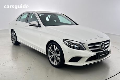 White 2020 Mercedes-Benz C200 Sedan