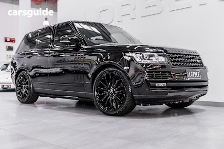 Black 2013 Land Rover Range Rover Wagon Vogue V6 Sc