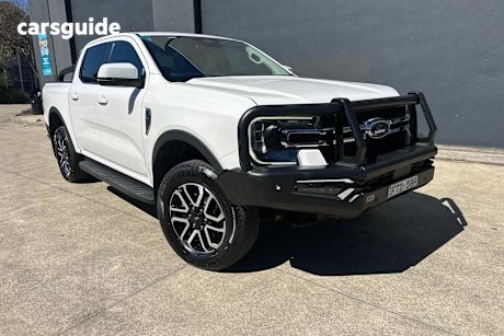 White 2022 Ford Ranger Ute Tray XLT HI-RIDER R