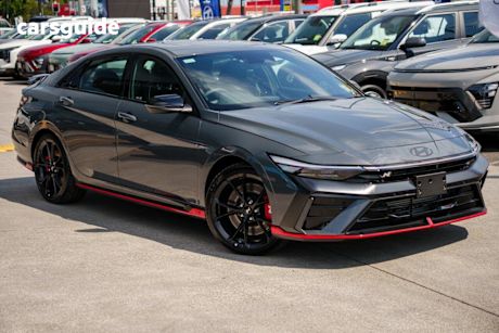 Grey 2025 Hyundai I30 Sedan N Premium With Sunroof