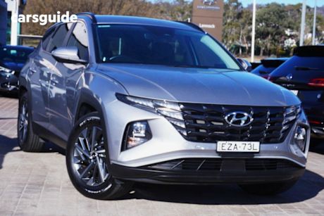 Silver 2023 Hyundai Tucson Wagon Elite (Awd)