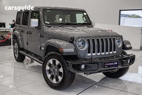 Grey 2020 Jeep Wrangler Unlimited Hardtop Overland (4X4)