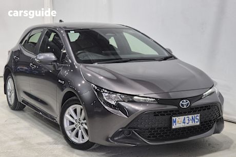 Grey 2023 Toyota Corolla Hatch ASCENT SPORT HYBRID F