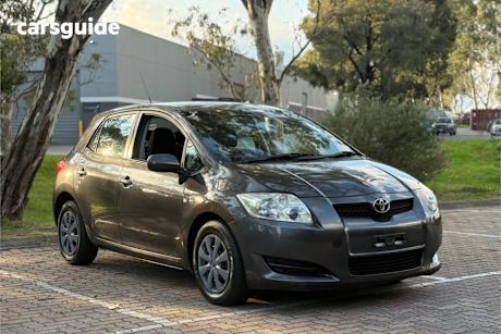 Grey 2007 Toyota Corolla Hatchback Ascent