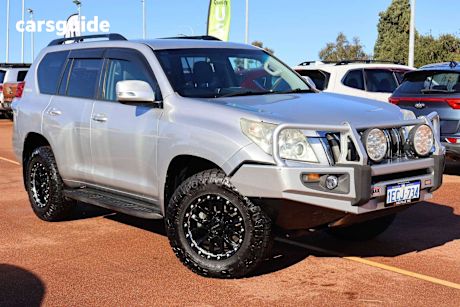 Silver 2012 Toyota Landcruiser Prado SUV GXL 4X4