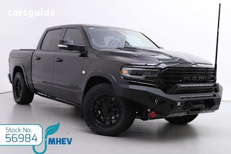 Black 2022 Ram 1500 Crew Cab Utility Limited