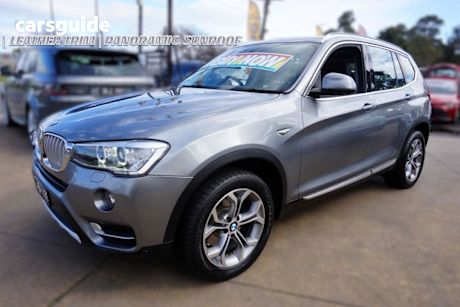 Grey 2015 BMW X3 Wagon Xdrive 20I