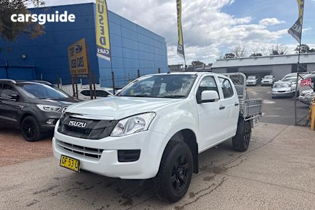 White 2016 Isuzu D-MAX Crew Cab Chassis Sx (4X2)