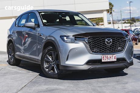 Silver 2023 Mazda CX-60 SUV G40E EVOLVE 4X4