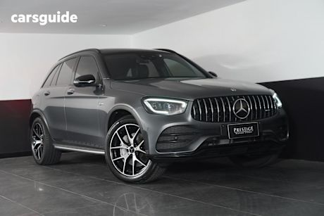 Grey 2021 Mercedes-Benz GLC43 Wagon 4Matic