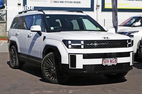 White 2025 Hyundai Santa FE SUV CALLIGRAPHY 4X4