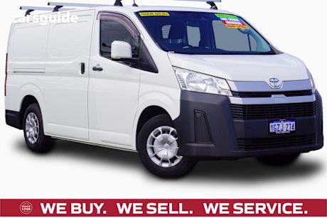 White 2019 Toyota HiAce Commercial R